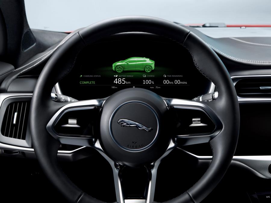 Панель приборов Jaguar I-Pace EV400 AWD HSE 2018 года  (WW) (фото 49 из 114)